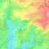 Veyriéras topographic map, elevation, terrain