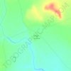 Kendrew topographic map, elevation, terrain