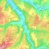 Les Potences topographic map, elevation, terrain