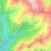 San Gottardo topographic map, elevation, terrain