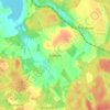 Kaborno topographic map, elevation, terrain