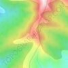 Mazi topographic map, elevation, terrain