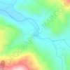 Mendhar topographic map, elevation, terrain