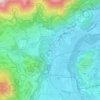 Ayzac topographic map, elevation, terrain