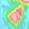 Sudhagad topographic map, elevation, terrain