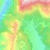 Licusati topographic map, elevation, terrain