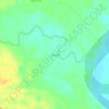 Chicosa topographic map, elevation, terrain