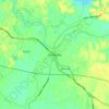 Kaliakair topographic map, elevation, terrain