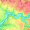 Lobbes topographic map, elevation, terrain