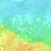 Tourney topographic map, elevation, terrain