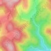 Serre du Fau topographic map, elevation, terrain