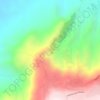 Dalota topographic map, elevation, terrain