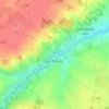 La Grande Cour topographic map, elevation, terrain