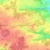 Großweismannsdorf topographic map, elevation, terrain