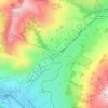 Schönried topographic map, elevation, terrain