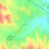 Sabathany topographic map, elevation, terrain
