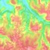 Sanilhac topographic map, elevation, terrain