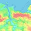 Ploaré topographic map, elevation, terrain