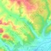 Veyrieras topographic map, elevation, terrain