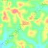 Manyogaseka topographic map, elevation, terrain