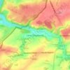 Leval-Chaudeville topographic map, elevation, terrain