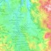 Polaco topographic map, elevation, terrain