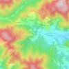 Torre topographic map, elevation, terrain