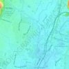 Buntong topographic map, elevation, terrain