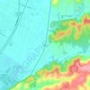 Medora topographic map, elevation, terrain