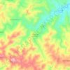 Umbrias de Camacho topographic map, elevation, terrain