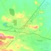 Bindura topographic map, elevation, terrain