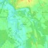 Gleesen topographic map, elevation, terrain