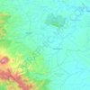 Bathin VIII topographic map, elevation, terrain