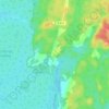 Stret topographic map, elevation, terrain
