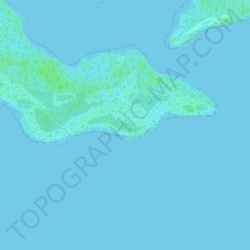 Crocdile Point topographic map, elevation, terrain