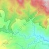 Pao topographic map, elevation, terrain
