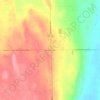 Benton Center topographic map, elevation, terrain