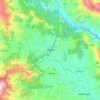 Panchkhal topographic map, elevation, terrain