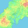 Truro topographic map, elevation, terrain