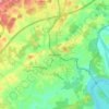 White Pine topographic map, elevation, terrain