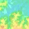 Bentonville topographic map, elevation, terrain