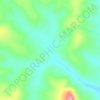 Ilubabor topographic map, elevation, terrain