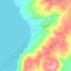 Wawa topographic map, elevation, terrain