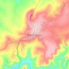Welkite topographic map, elevation, terrain