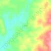 Dandi topographic map, elevation, terrain