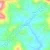 Kallanchira topographic map, elevation, terrain