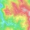 Bric Tumela topographic map, elevation, terrain