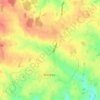 Pound Green topographic map, elevation, terrain