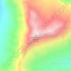 Mont Marion-Dufresne topographic map, elevation, terrain