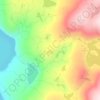Mannen topographic map, elevation, terrain